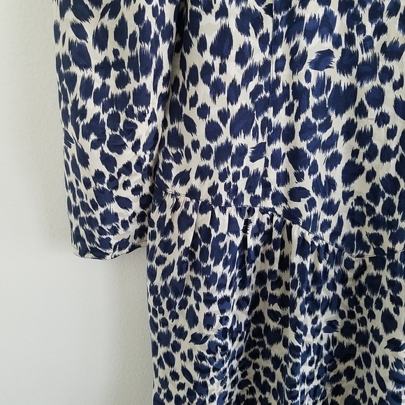 Vintage Silks by ST Gillian Pleated Dress Size 2 - Picture 5 of 10